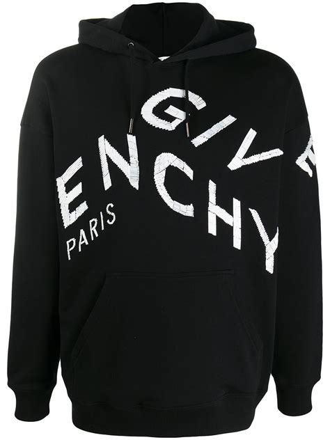 givenchy sweatshirt ripped|givenchy refracted embroidered hoodie.